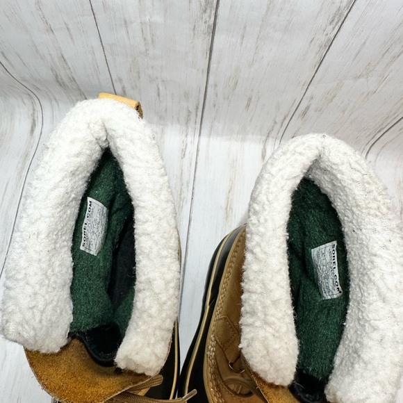 Sorel Caribou Beige Waterproof Snow Boots With Liners NM1005-280 women’s Size 6 - Picture 8 of 11